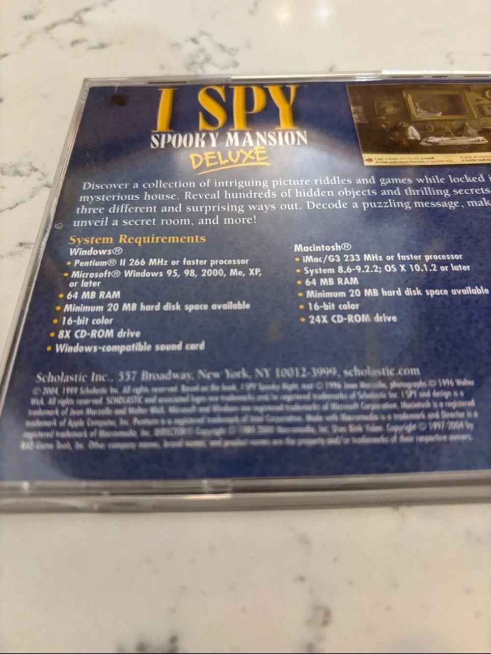 Scholastic I SPY Spooky Mansion Deluxe - PC game